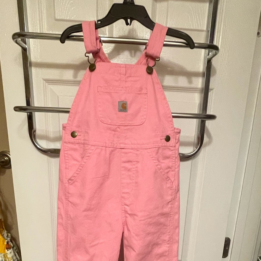 Carhartt size 3T pink overalls